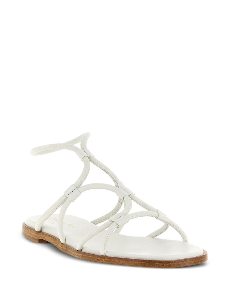 Gianvito Rossi nappa ankle-strap sandals outlook