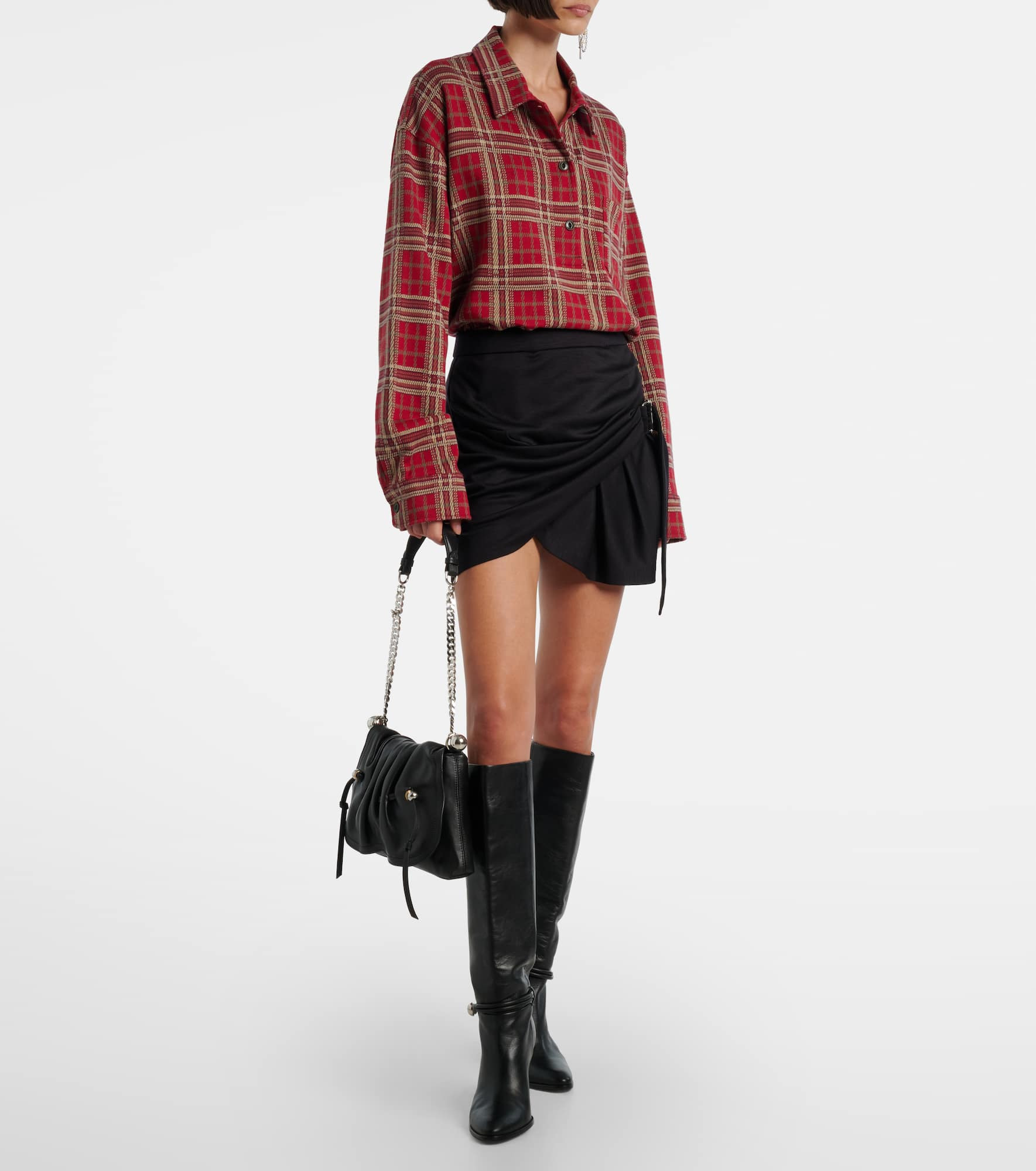 Brunagd plaid cotton shirt - 2