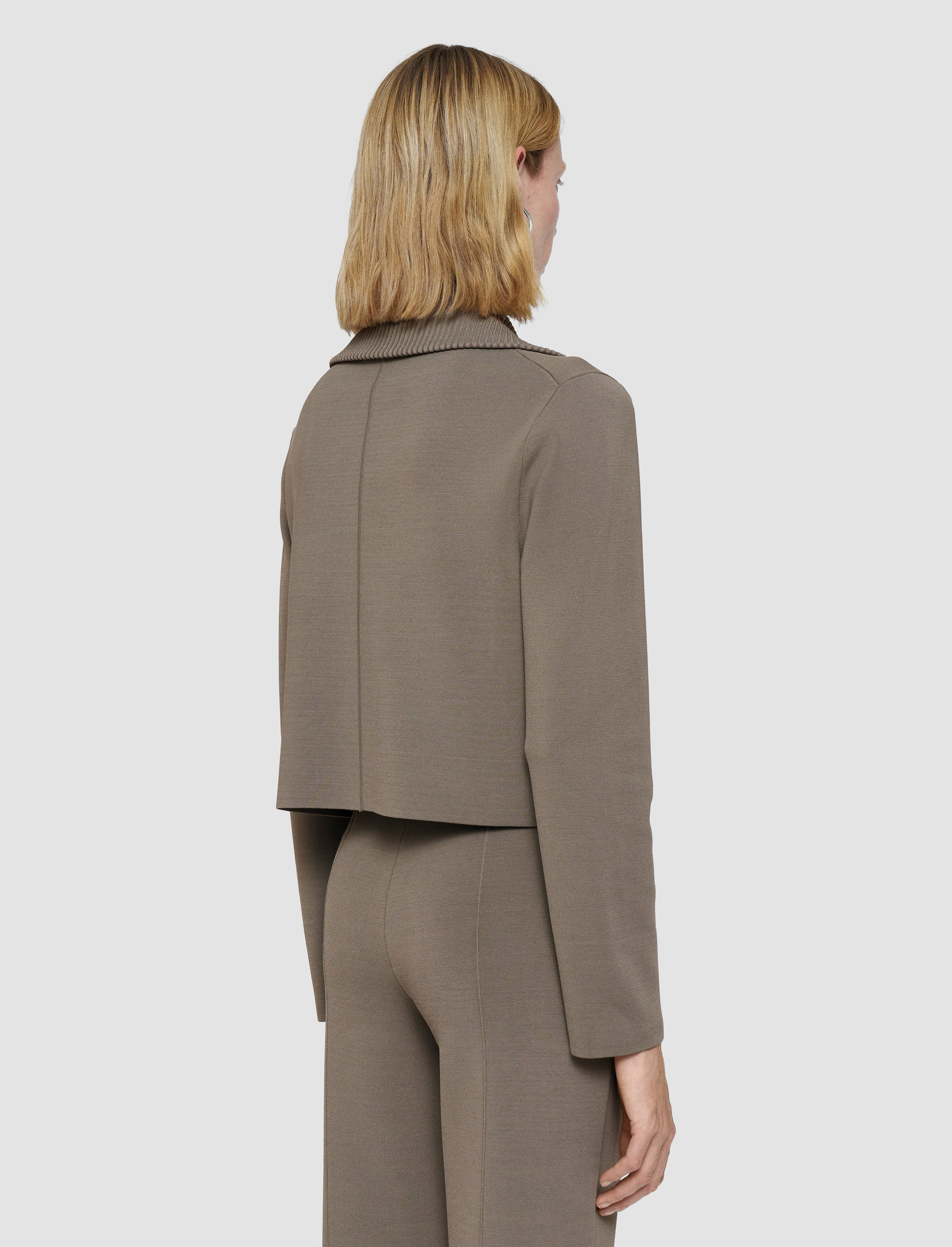 Milano Knit Stretch Short Jacket - 4