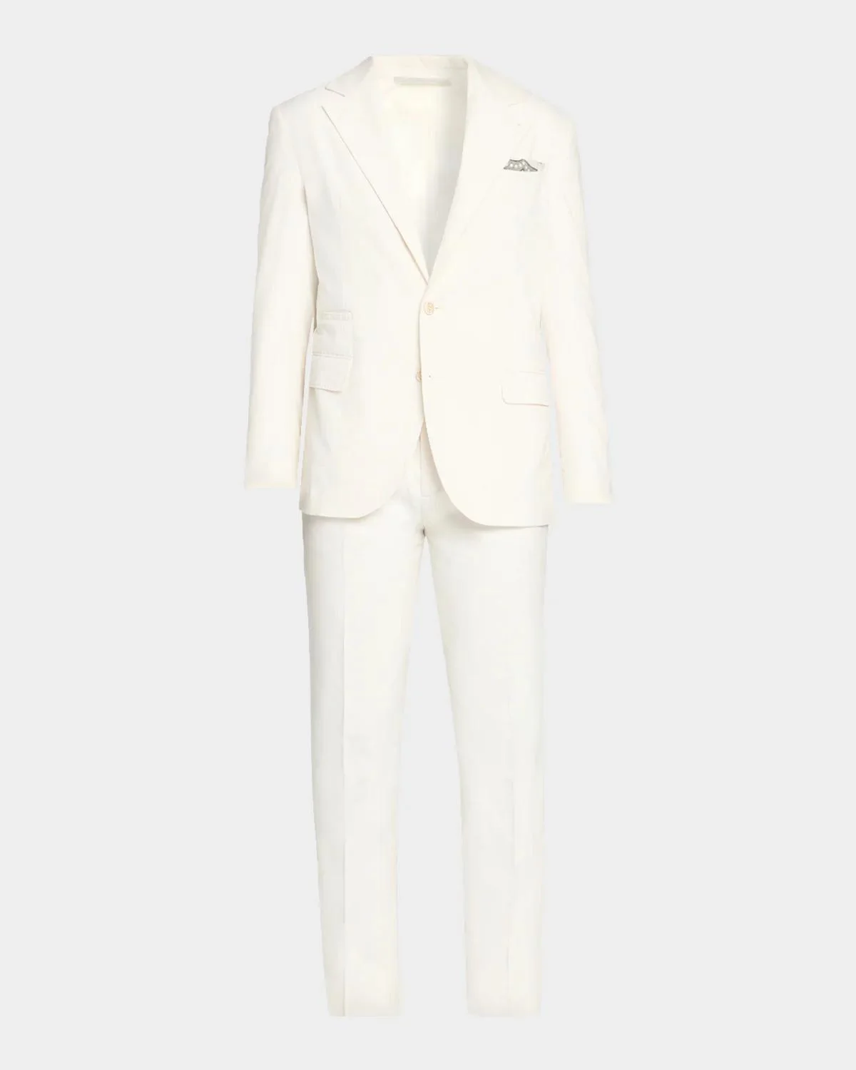 Men's Corduroy Two-Piece Suit - 1