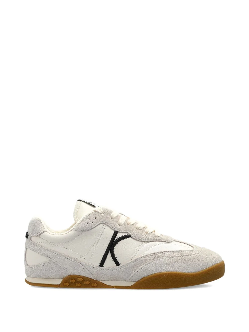 logo-detail lace-up sneakers - 1