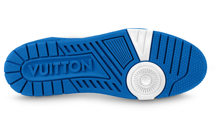 LOUIS VUITTON LV Trainer Sneakers 'White Blue Red' 1ABG7E - 4