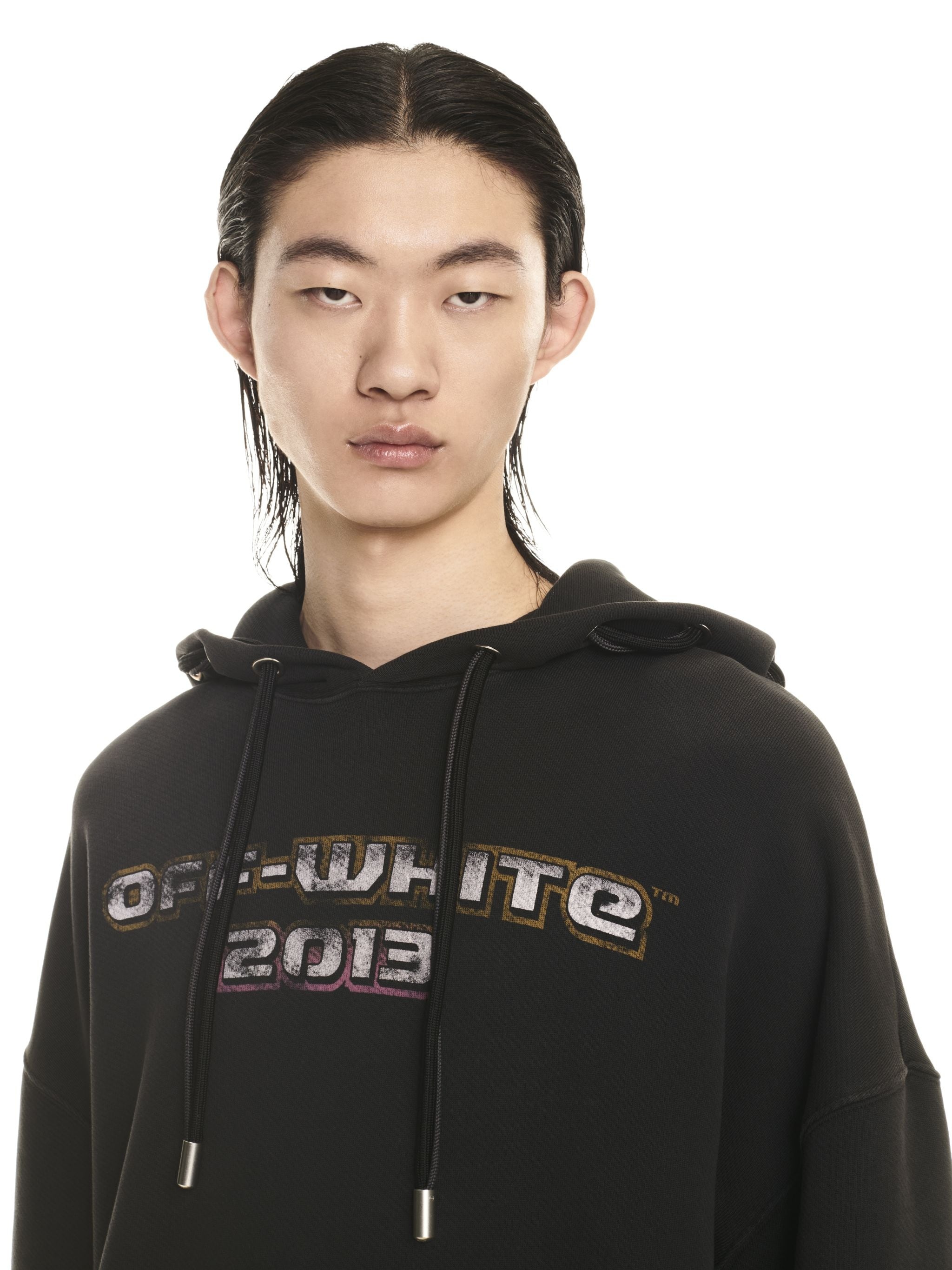 スウェット・トレーナー OFF-WHITE Digit Bacchus Double String Hoodie Black Off-White™ - Digit Bacchus Double String Hoodie | HBX