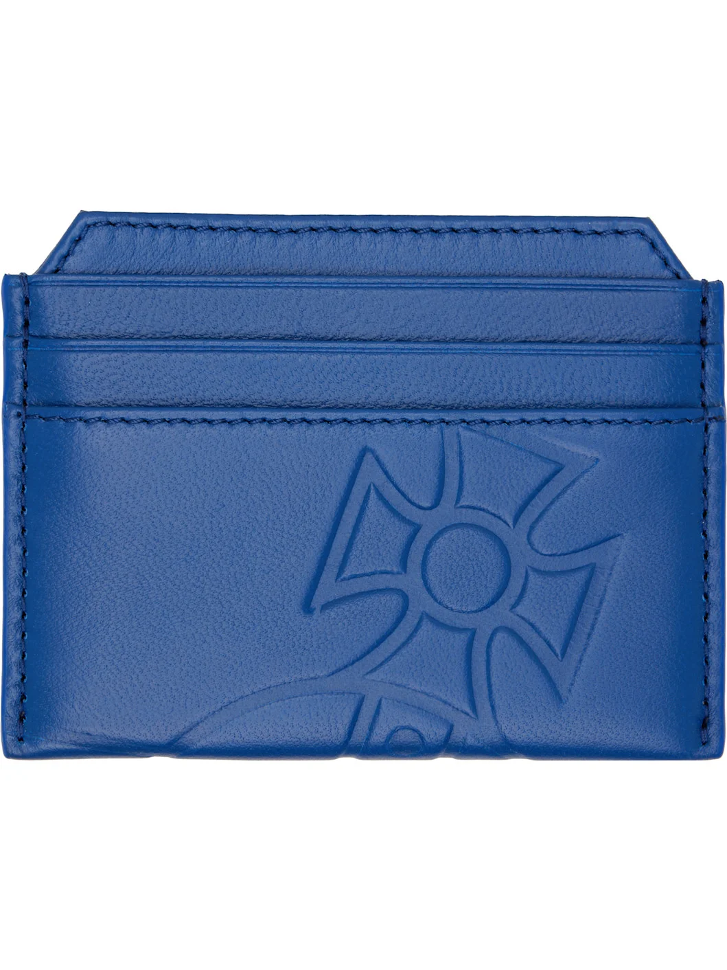 Blue Slim Card Holder - 1