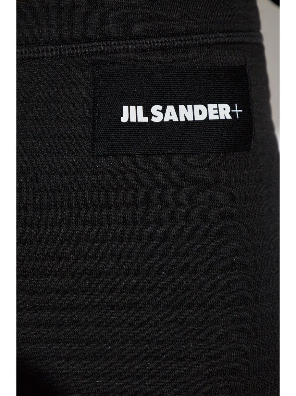 logo-patch ribbed leggings - 5