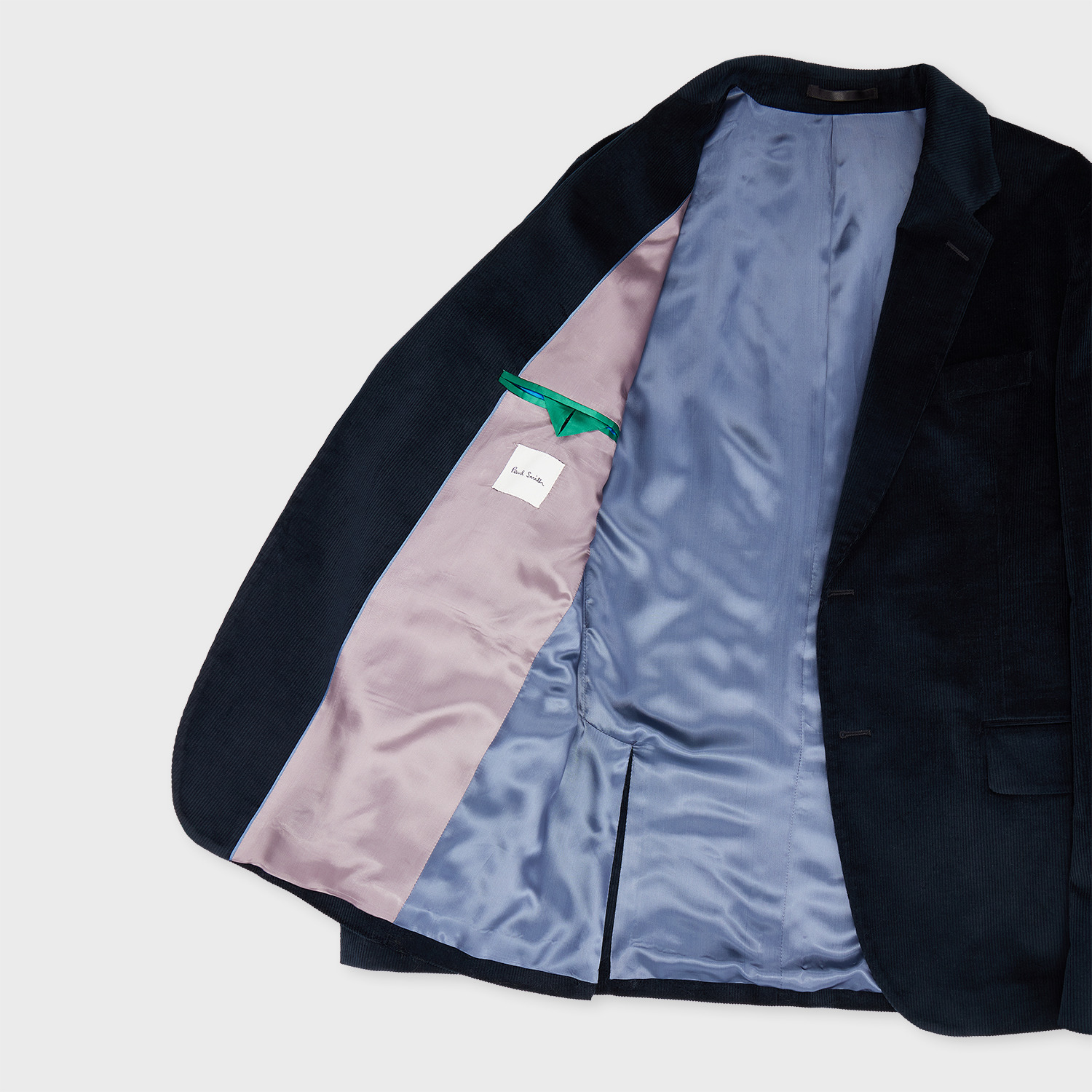 Navy Cotton and Wool-Blend Corduroy Blazer - 4