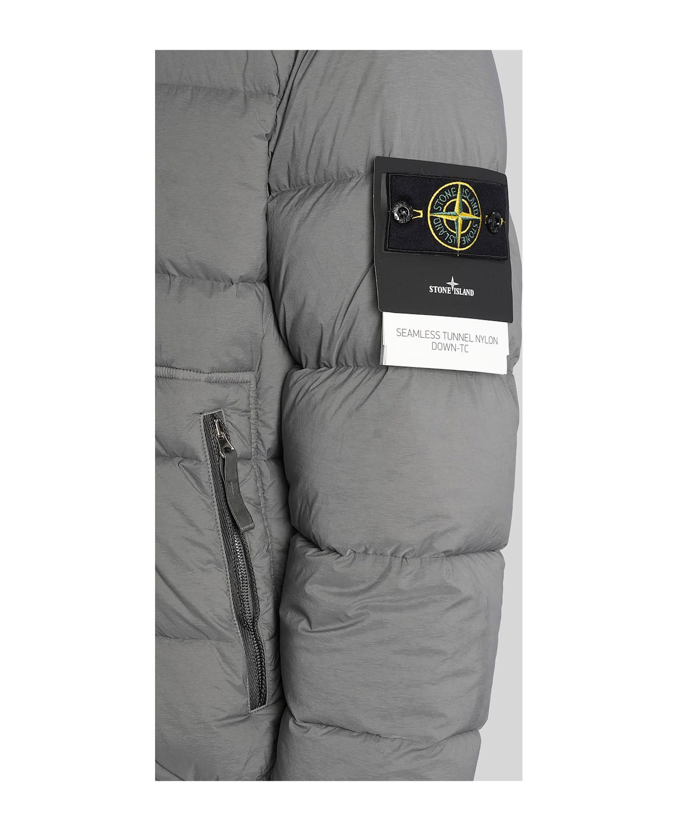 Puffer In Grey Polyamide - 5