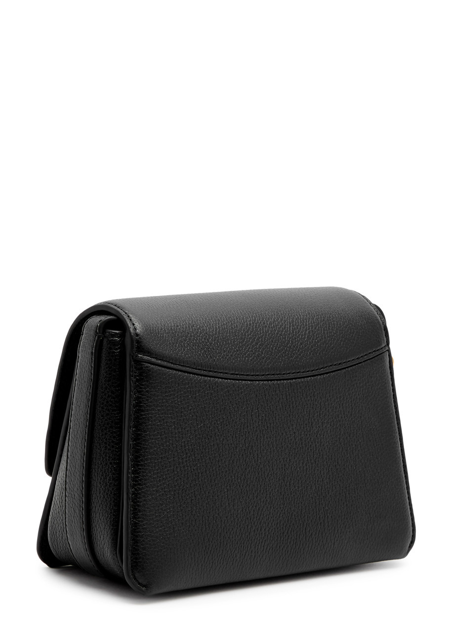 ID pebbled leather shoulder bag - 2