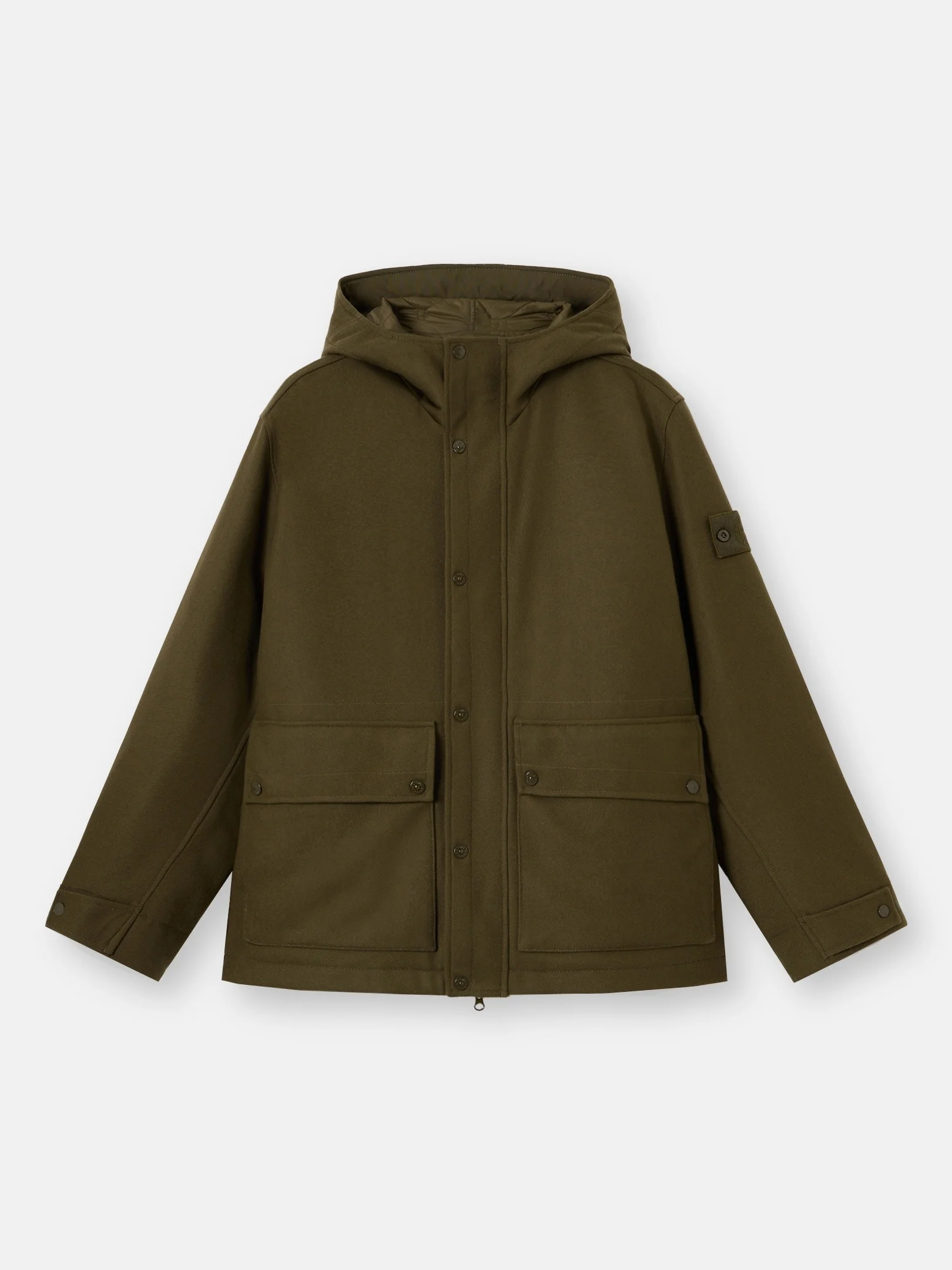 4100018 WOOL NYLON FLANNEL_S.I. GHOST - 1