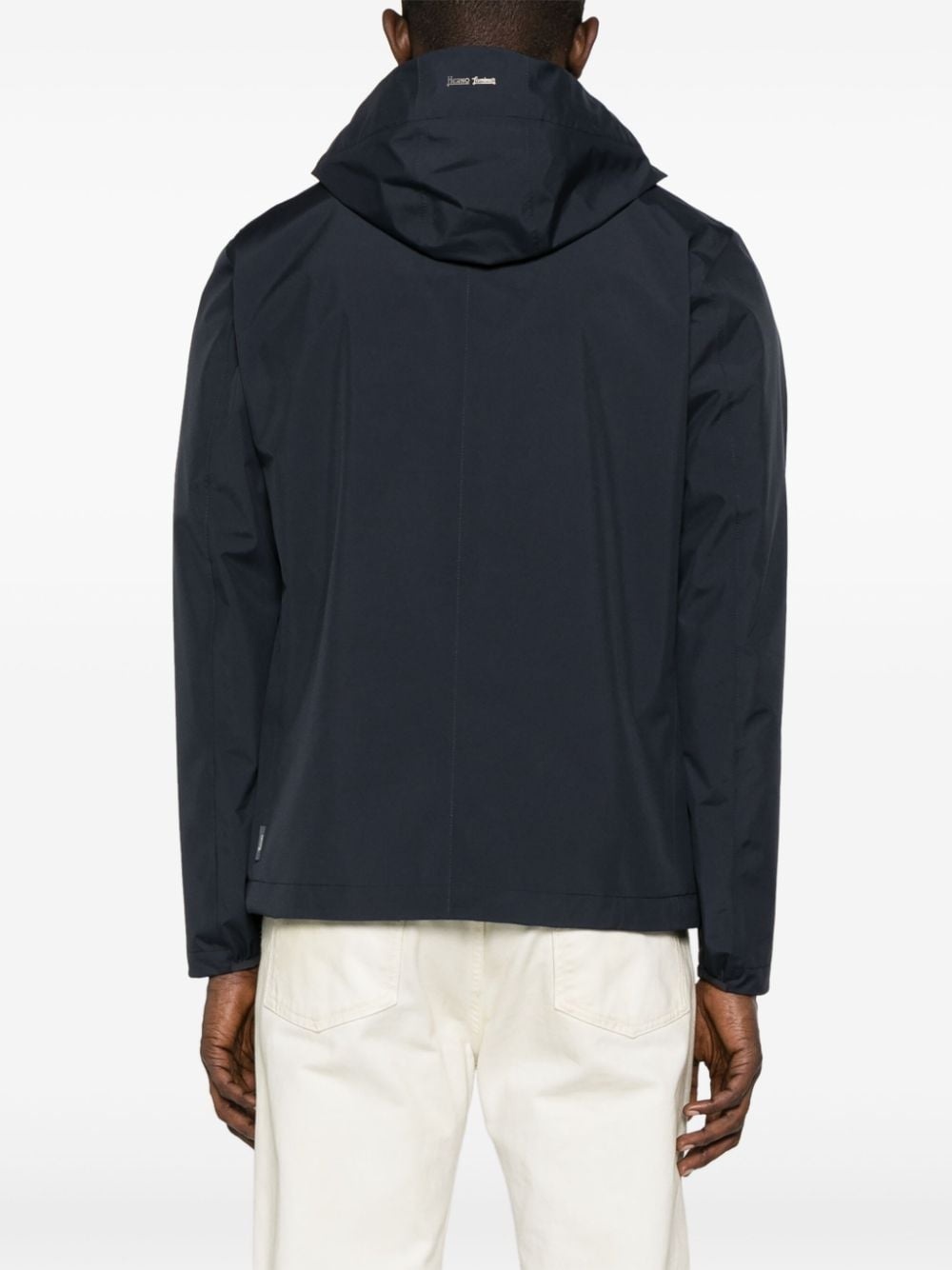 hooded zip-up jacket - 4