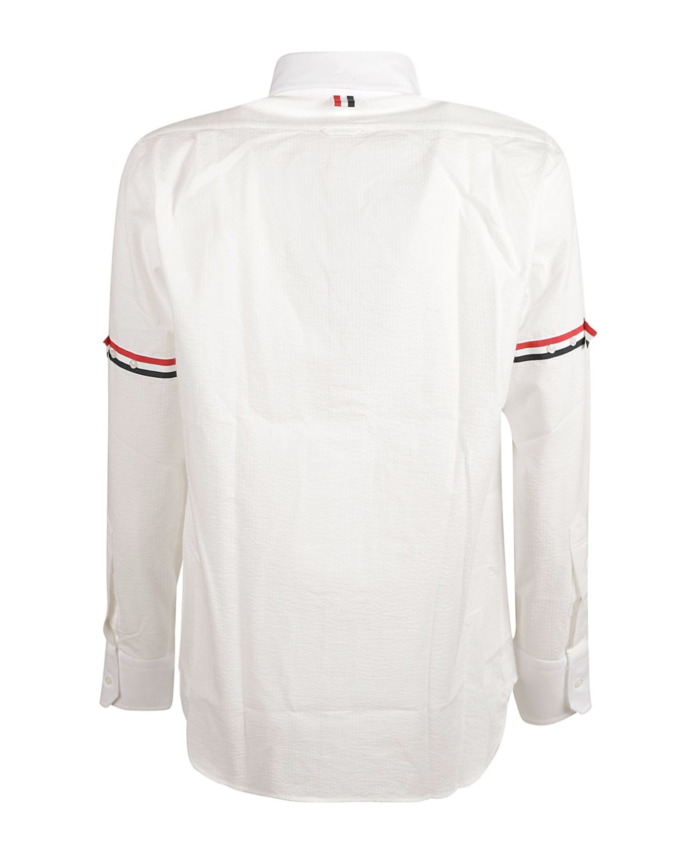 Straight Fit Round Collar Shirt - 2
