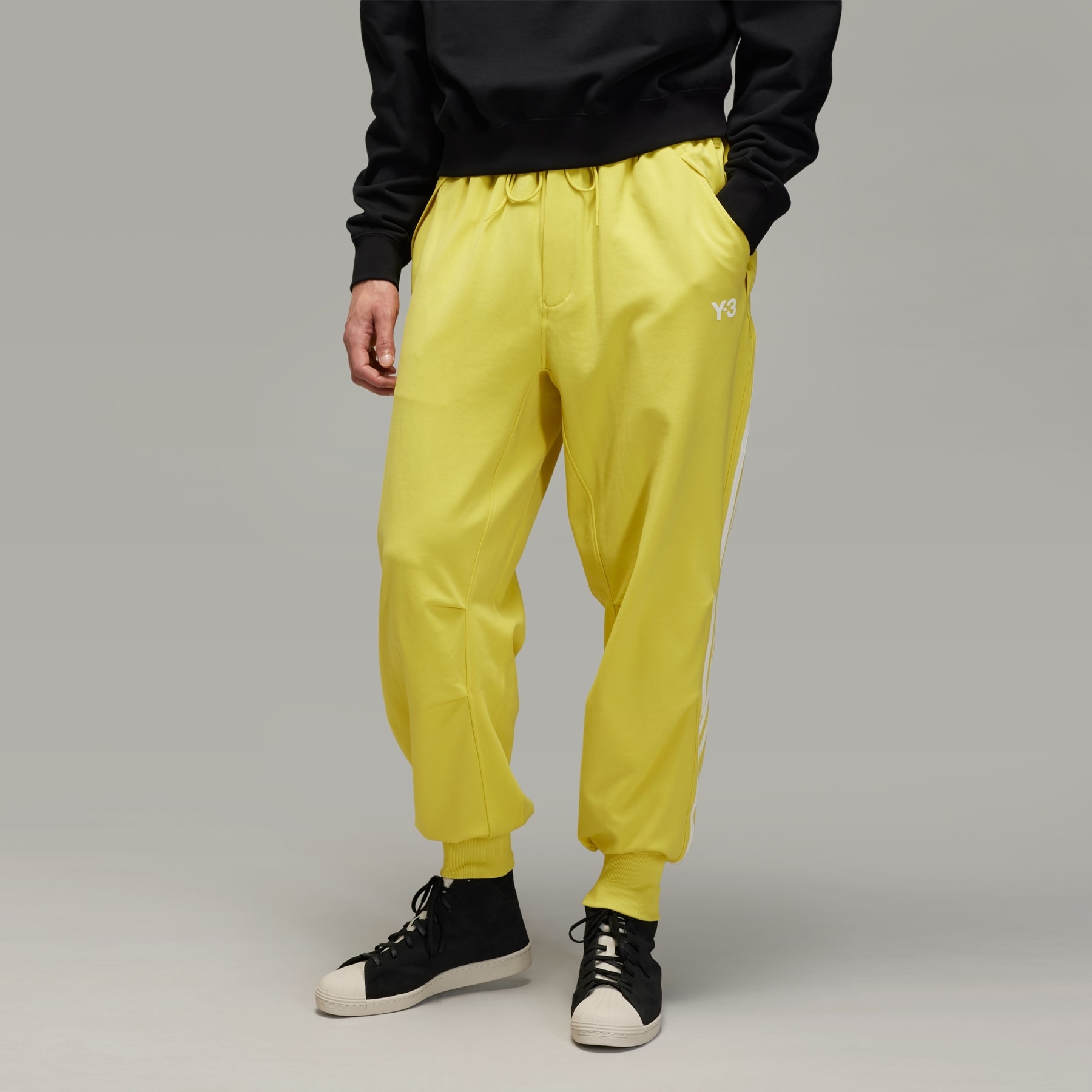 Y-3 3-Stripes Cuffed Track Pants - 2