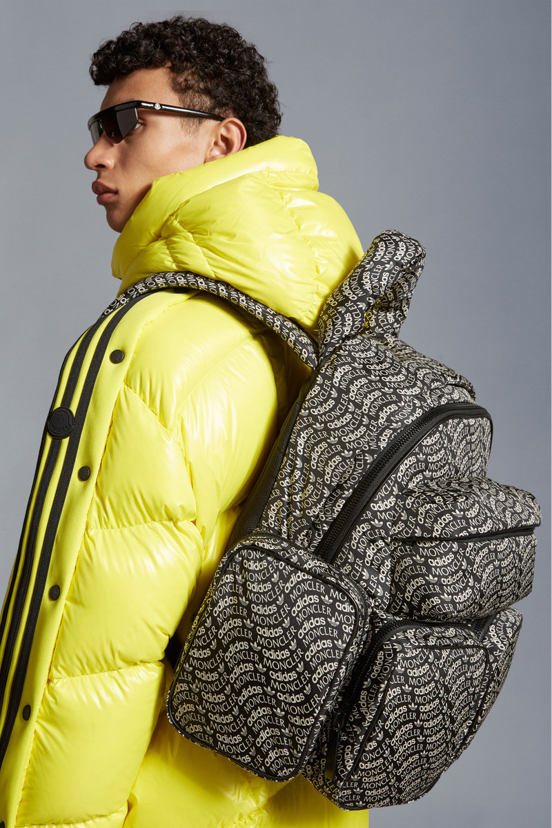 Moncler Logo Print Backpack outlook