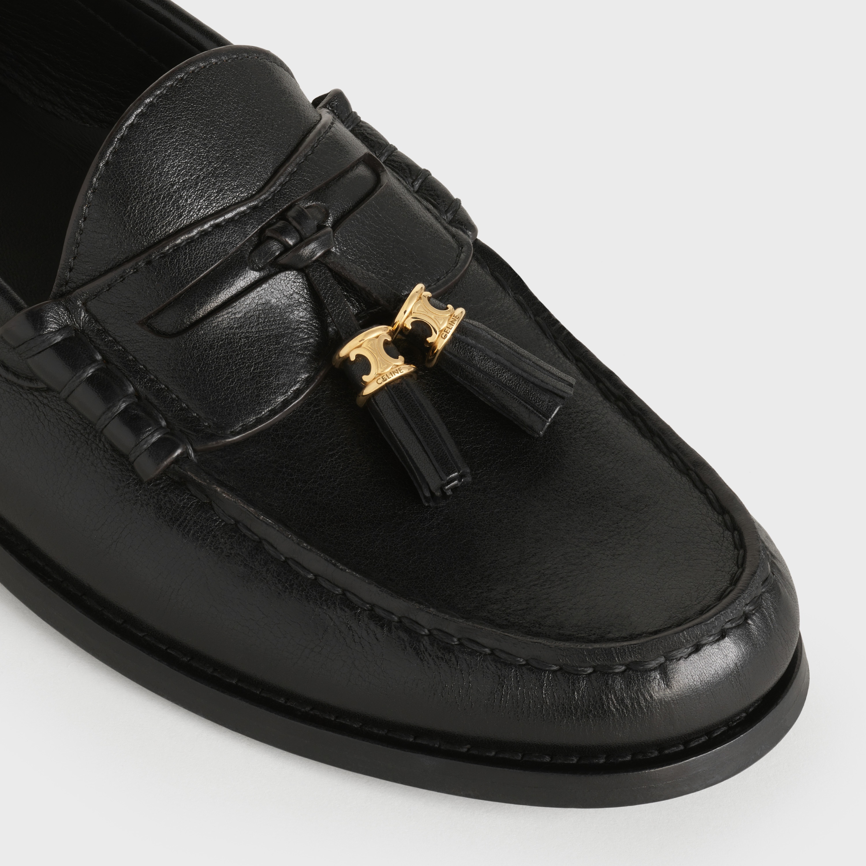 CELINE LUCO EMBELLISHED LOAFER TASSELS IN CALFSKIN - 4