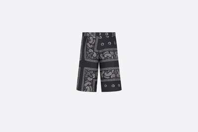 Dior Bermuda Shorts with Bandana Motif outlook