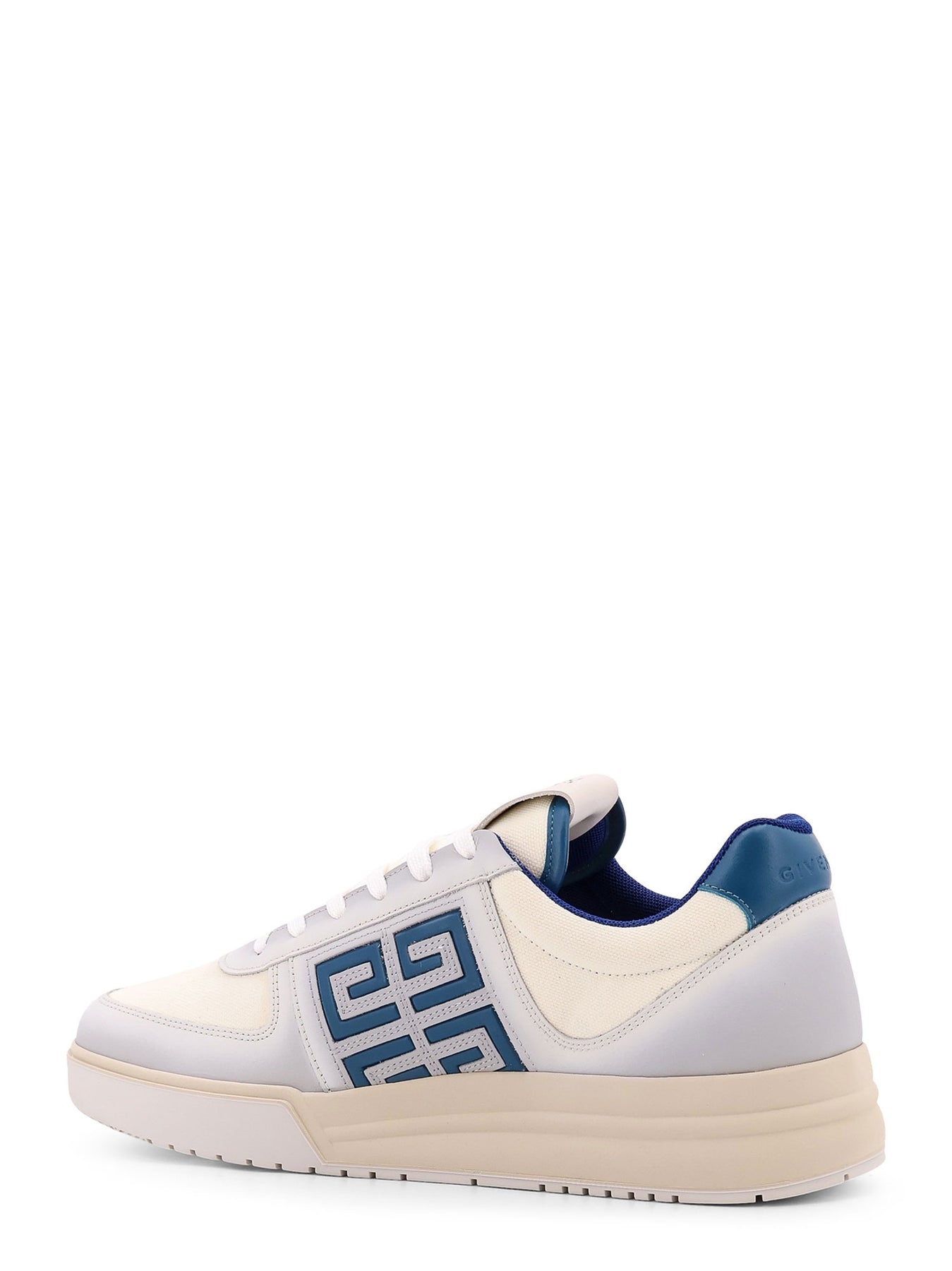 G4 Low-Top canvas and leather sneakers with iconic detail - 3