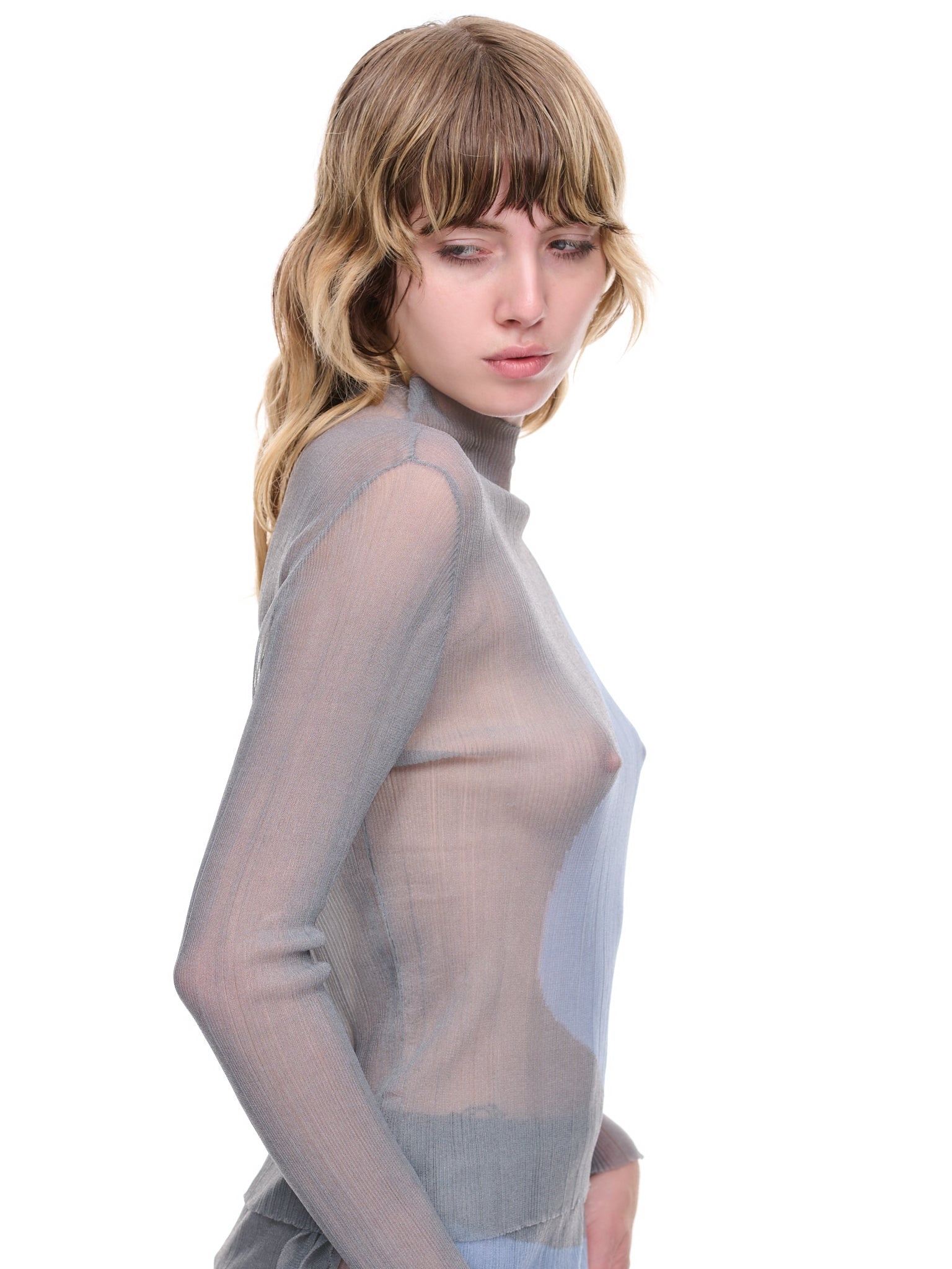 Watercolor Turtleneck - 5