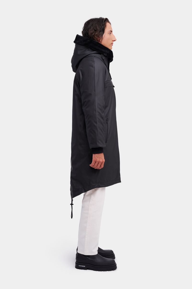 Stutterheim Boden Parka Black outlook