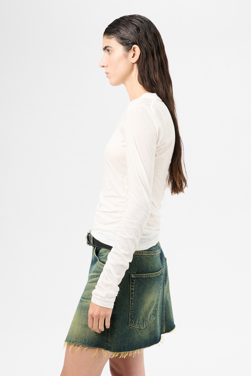 Strain Slim Longsleeve White Para Cotton 4