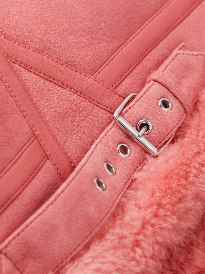 Oversized Shearling Jacket 3