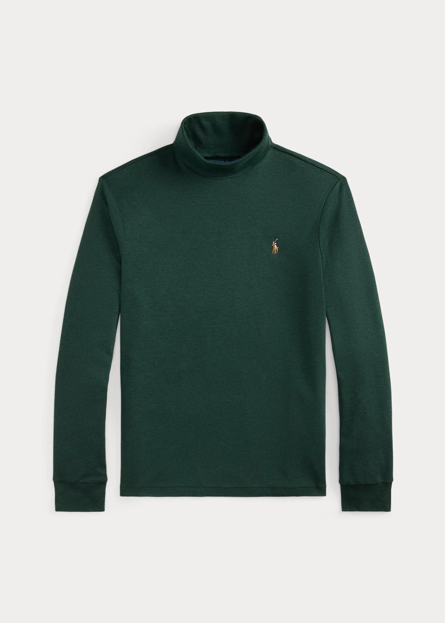 Soft Cotton Turtleneck - 1