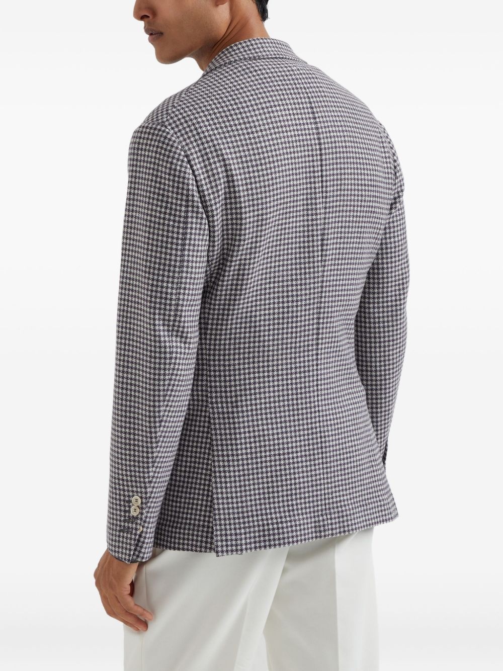 houndstooth blazer - 4