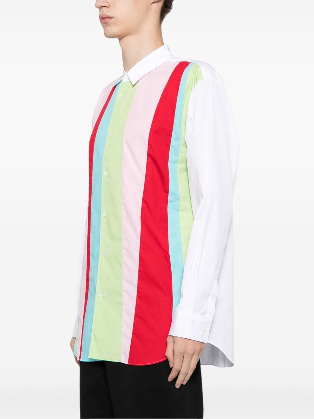 coloured stripe shirt - 3
