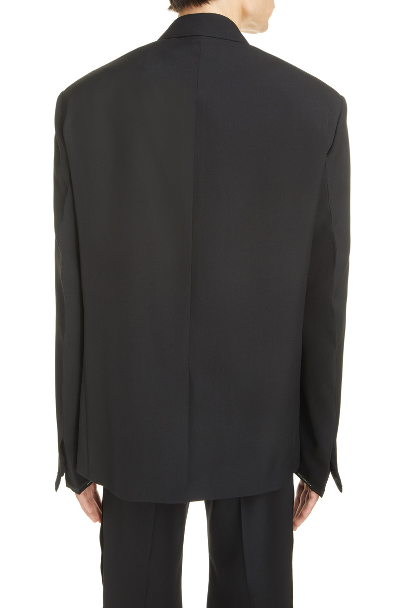 Givenchy Logo Tape Oversize Virgin Wool Jacket outlook