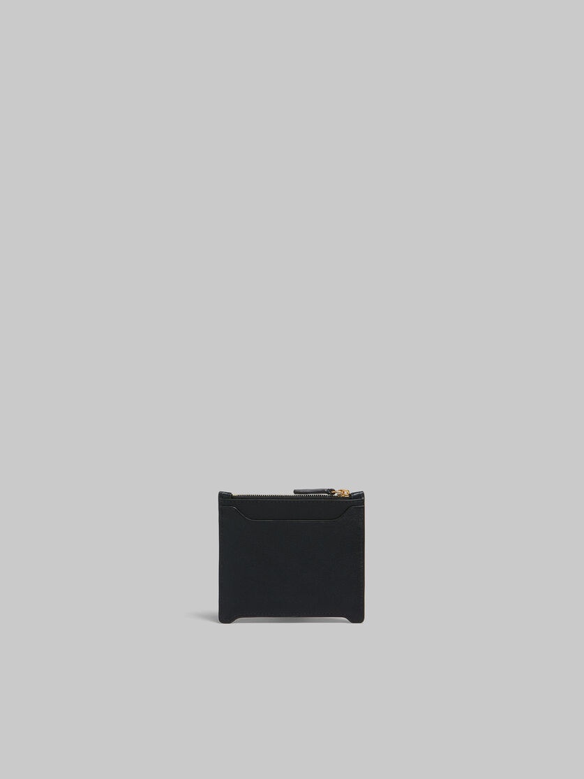 BLACK LEATHER TRUNKAROO CARD CASE - 3
