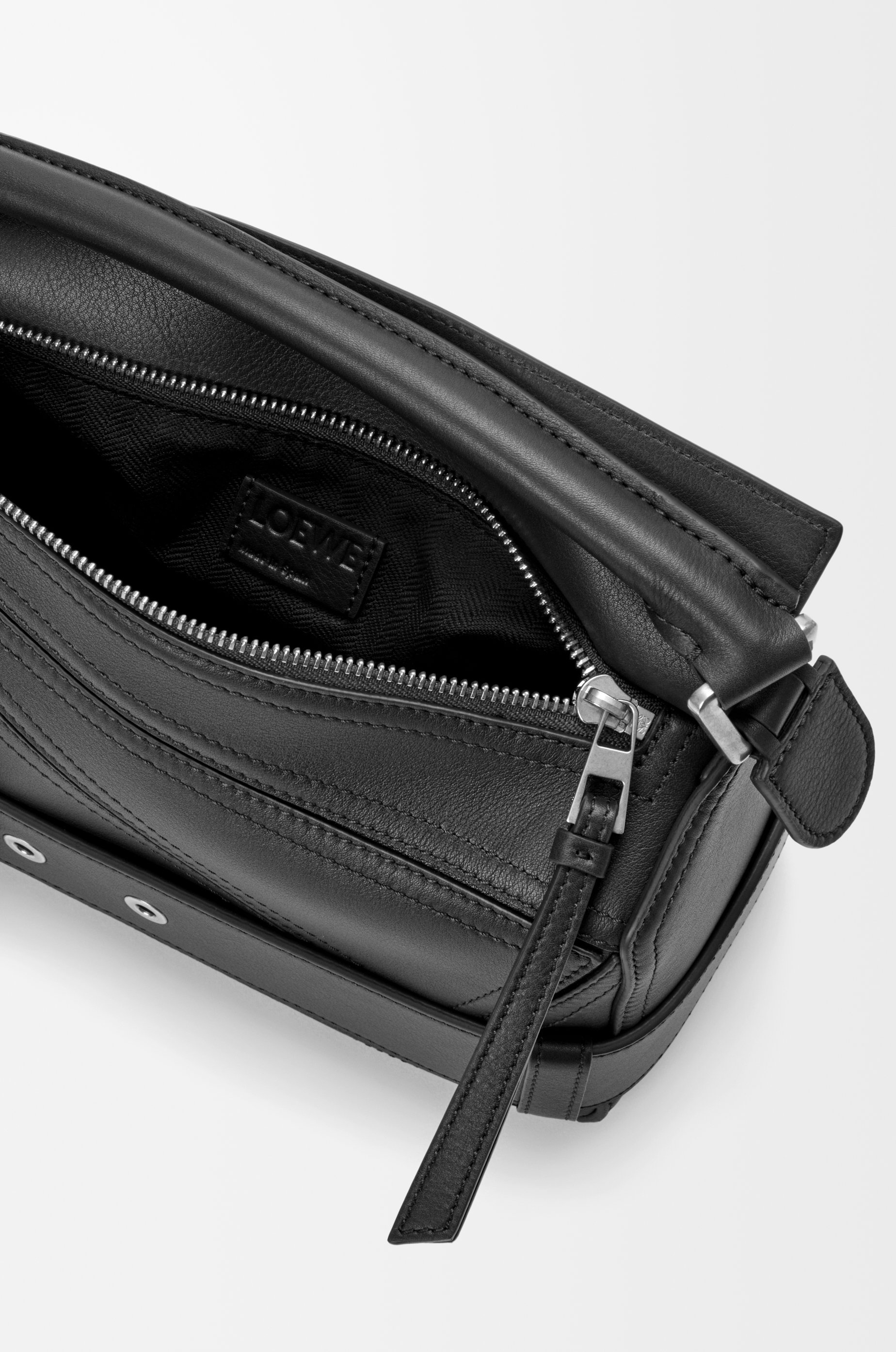 Small Puzzle Biker bag in shiny calfskin - 9