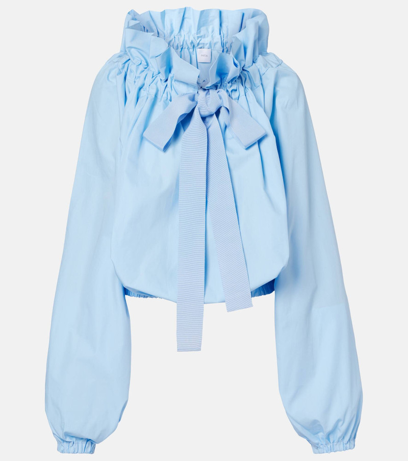 Patou Ruffled Ribbon Top 1
