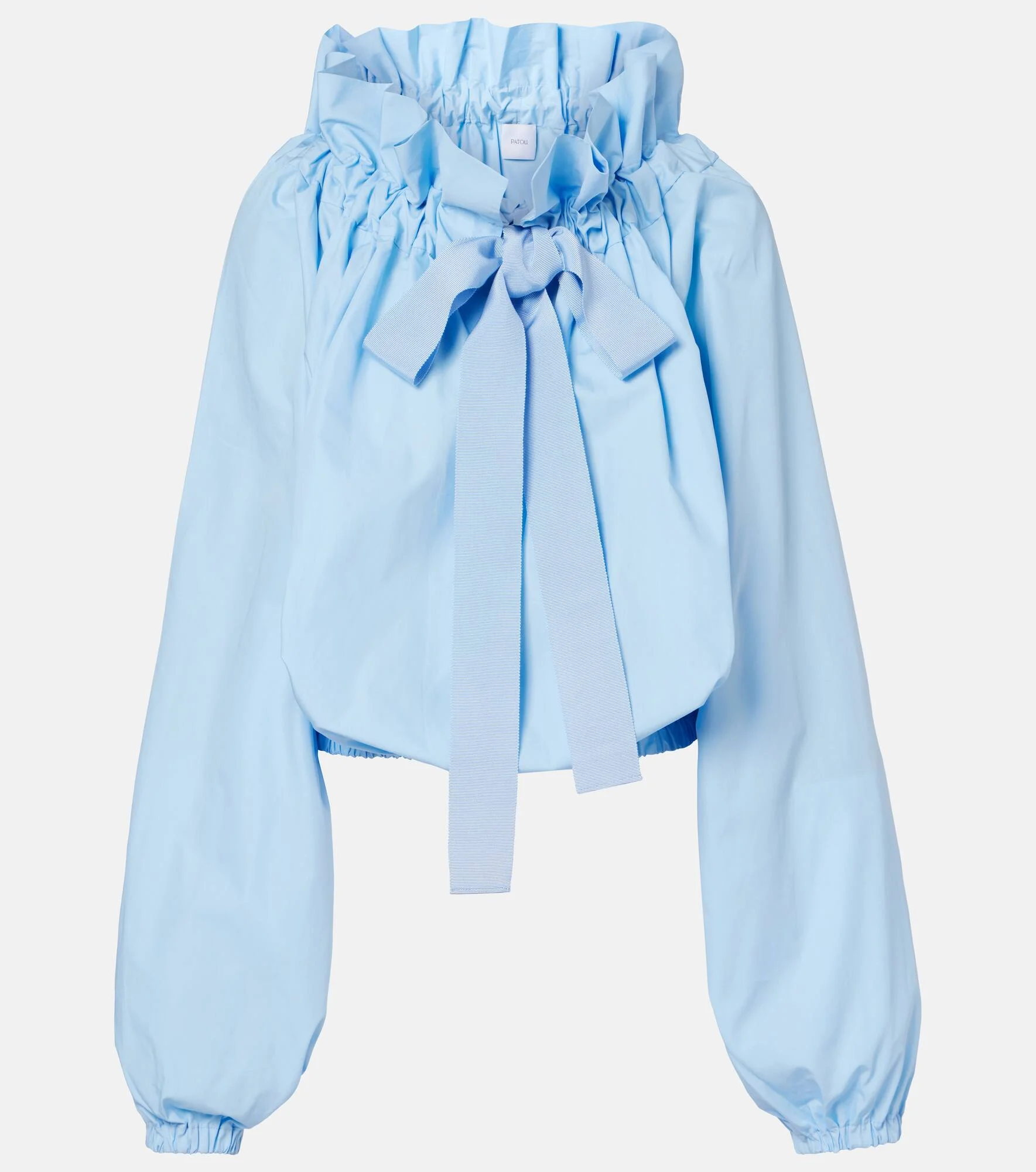 Patou Ruffled Ribbon Top - 1