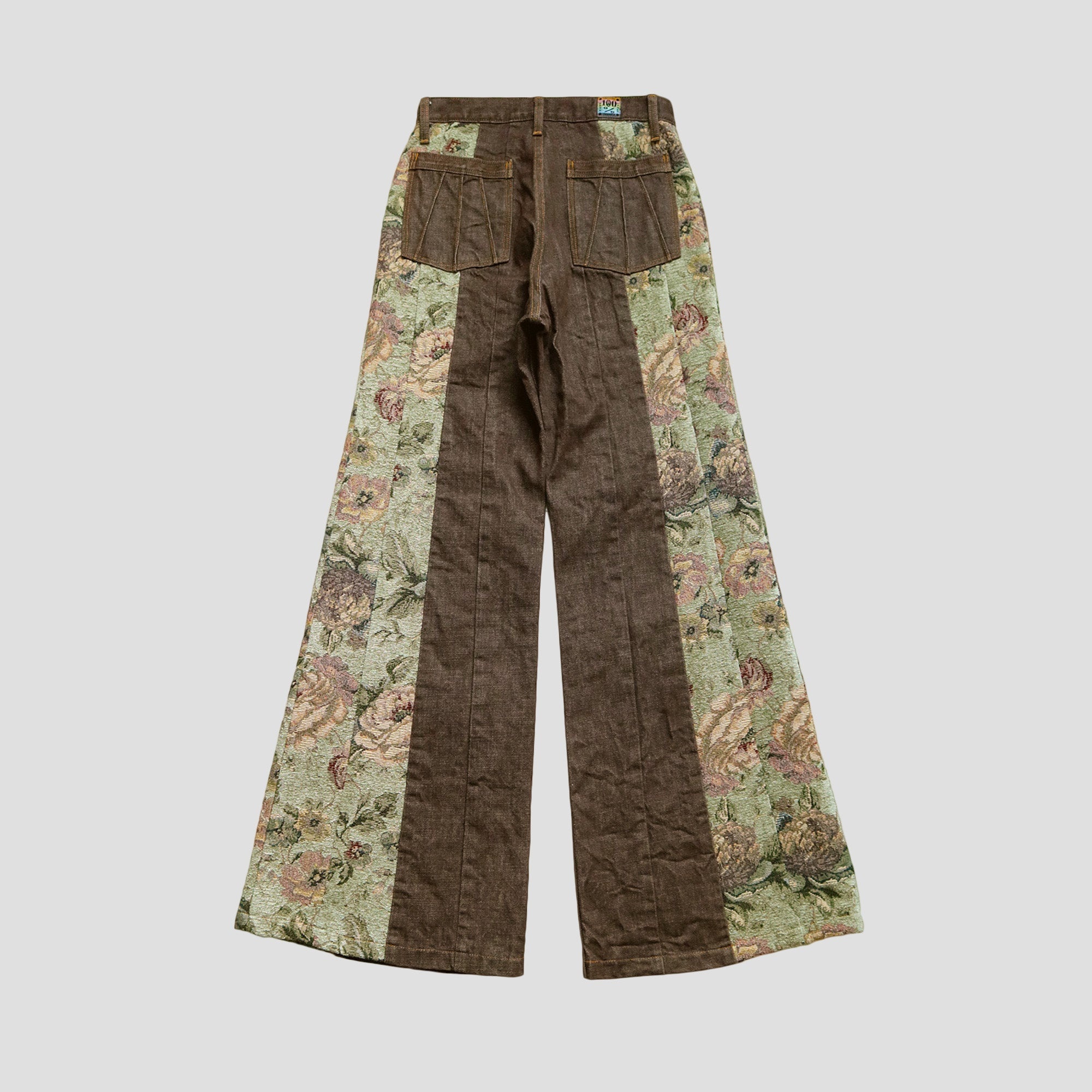 GOBELIN x DENIM 2TONE GYPSY BUGGY PANTS - 2