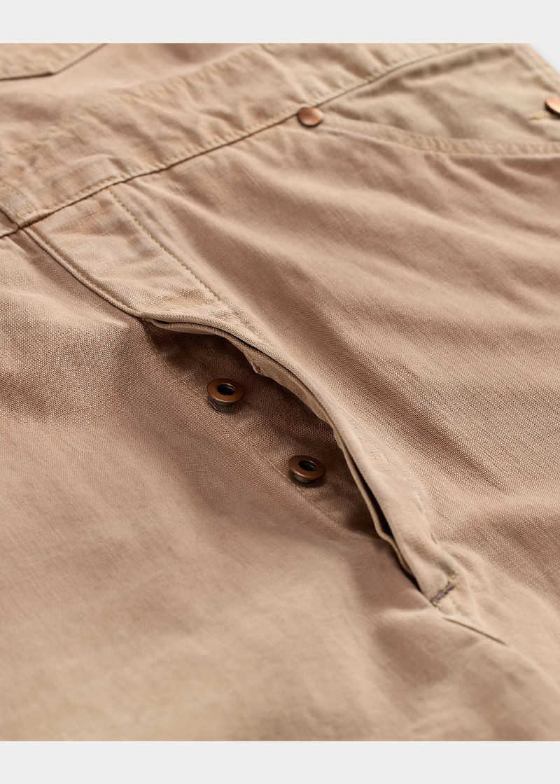 Distressed Canvas Overall 5
