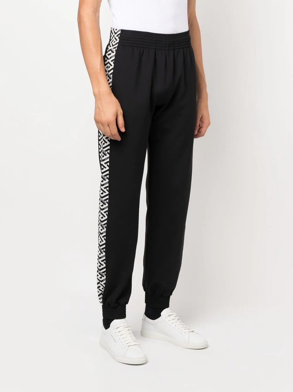 La Greca striped track pants - 3