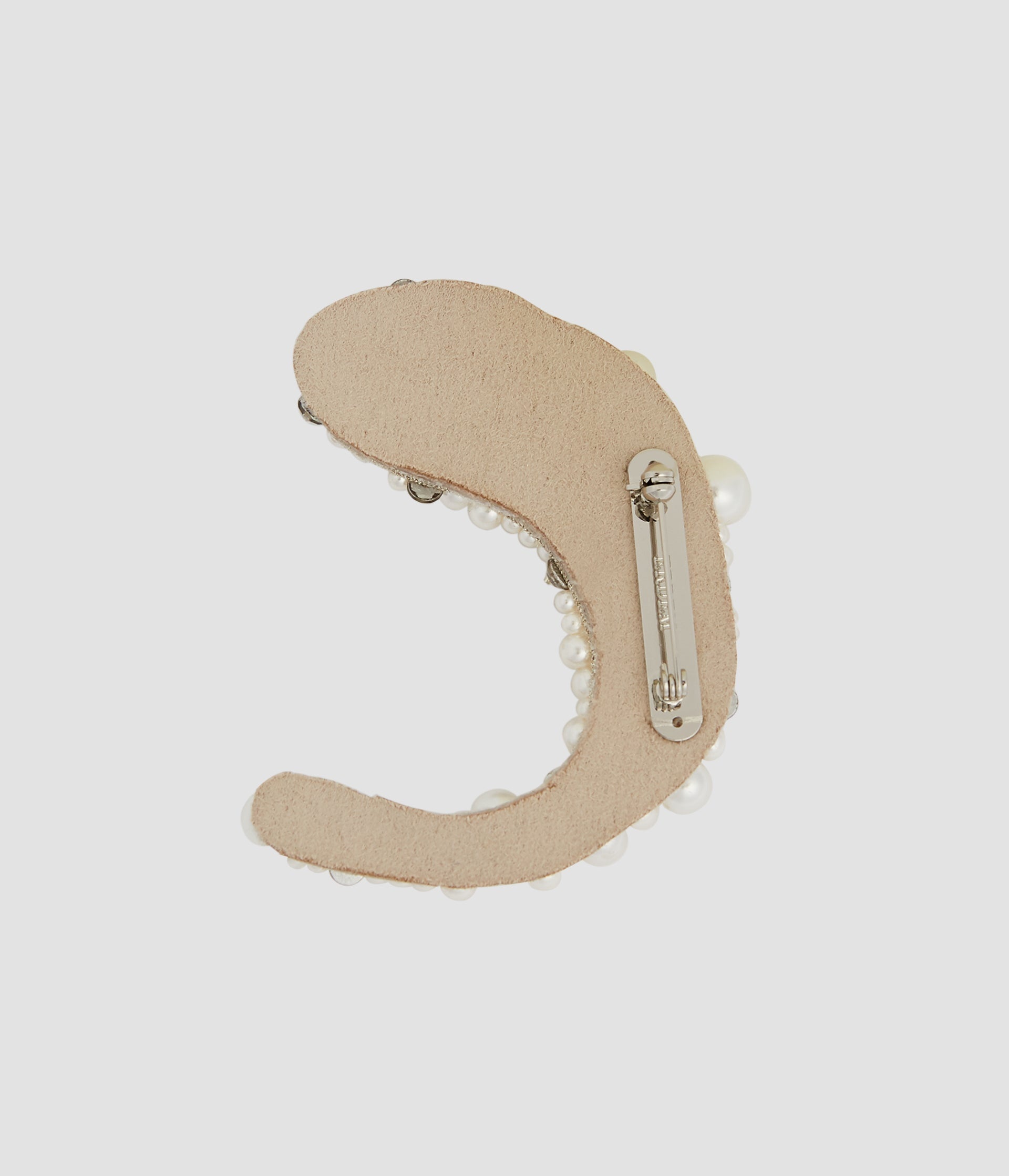 PEARL ALPHABET BROOCH C - 3