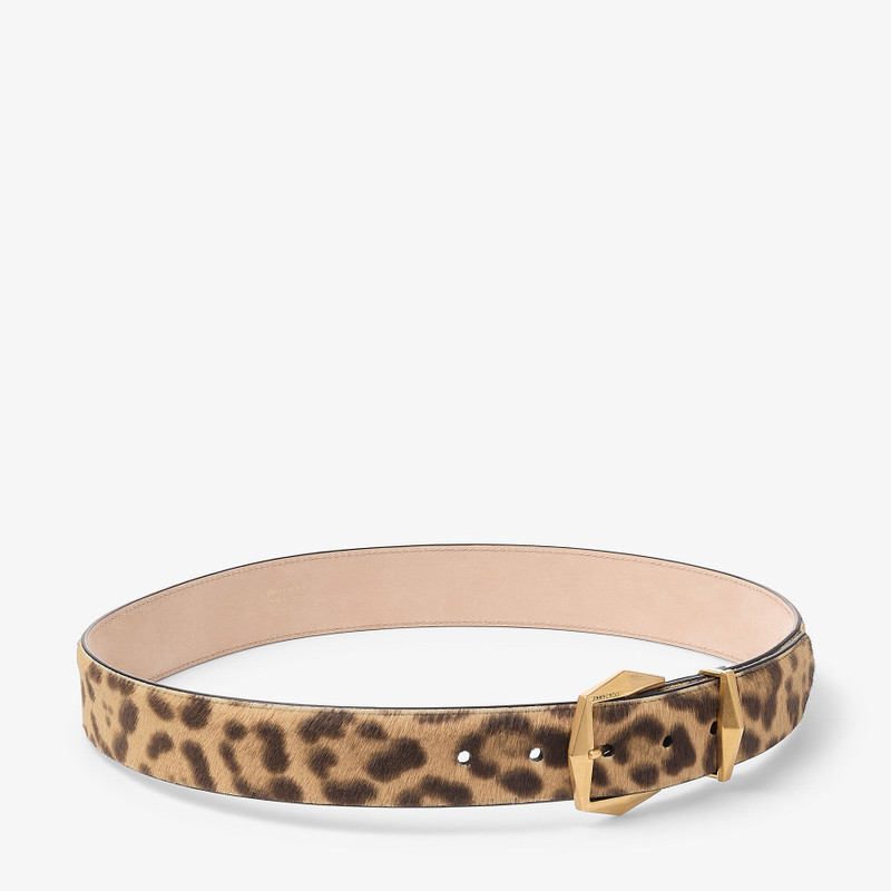 JIMMY CHOO Diamond Buckle Belt
Natural Leopard Print Pony Belt outlook