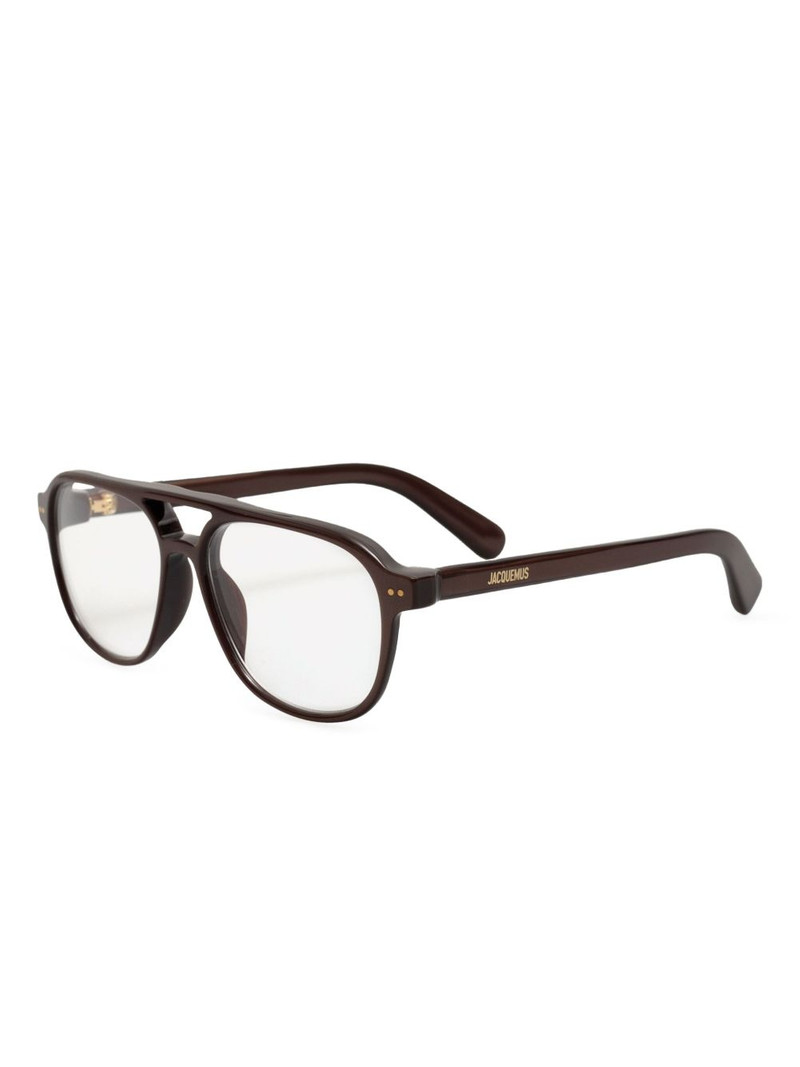 JACQUEMUS pilot-frame glasses outlook