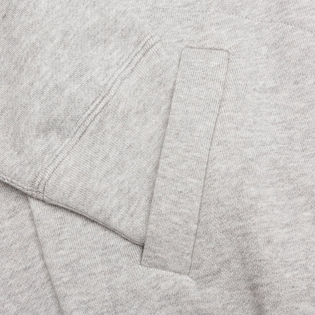 COMME DES GARCONS PLAY WOMEN'S MULTI HEART ZIP SWEATSHIRT - GREY - 4