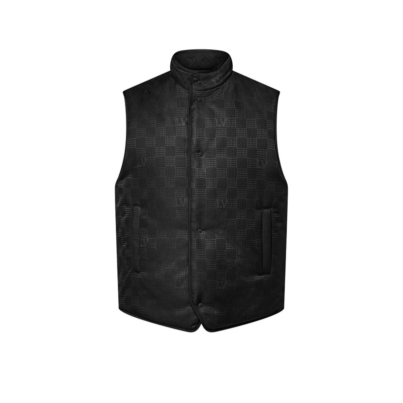 Monogram Reversible Padded Gilet 1