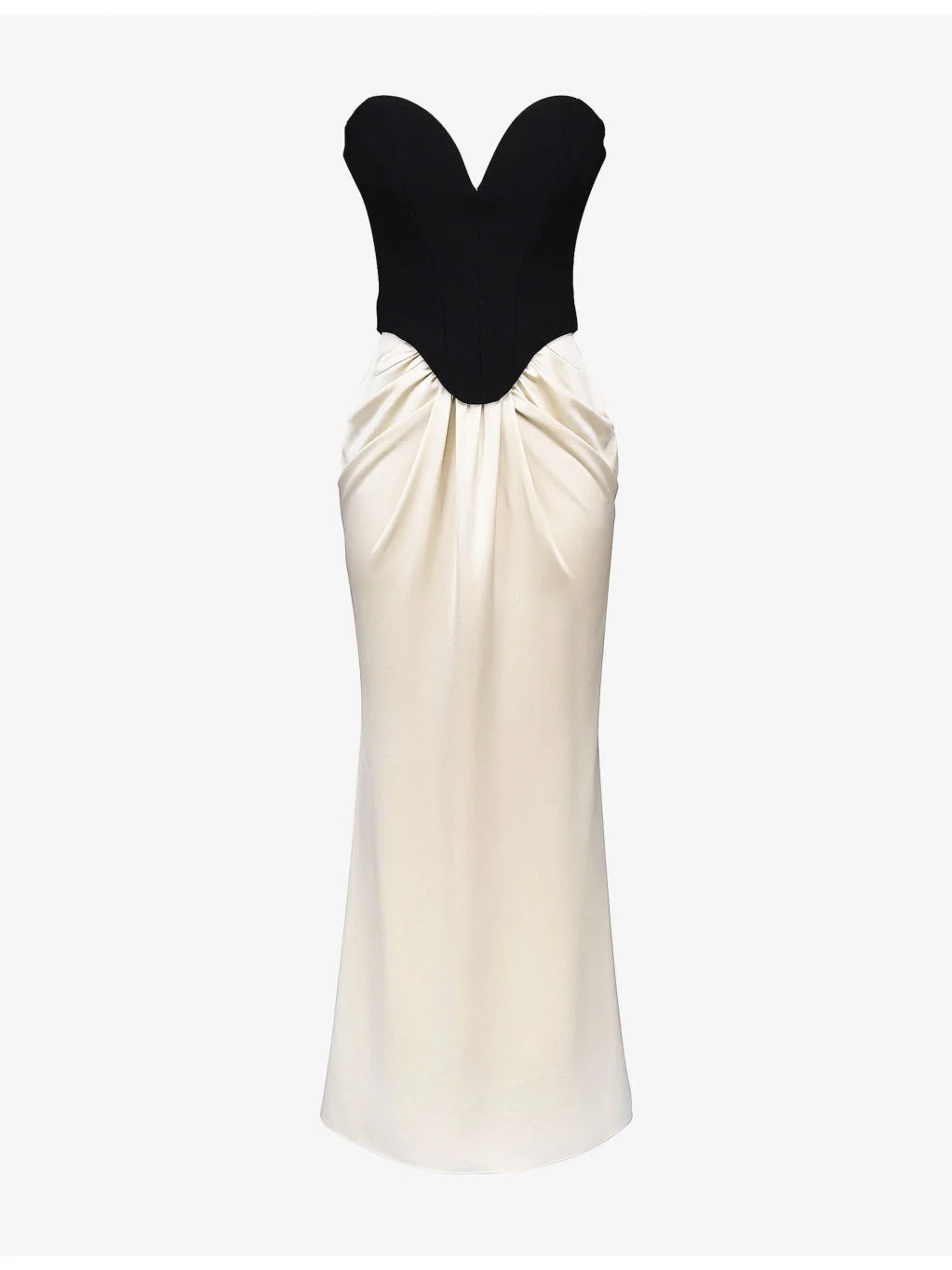 Sorcha Strapless Stretch-Crepe Maxi Gown - 1