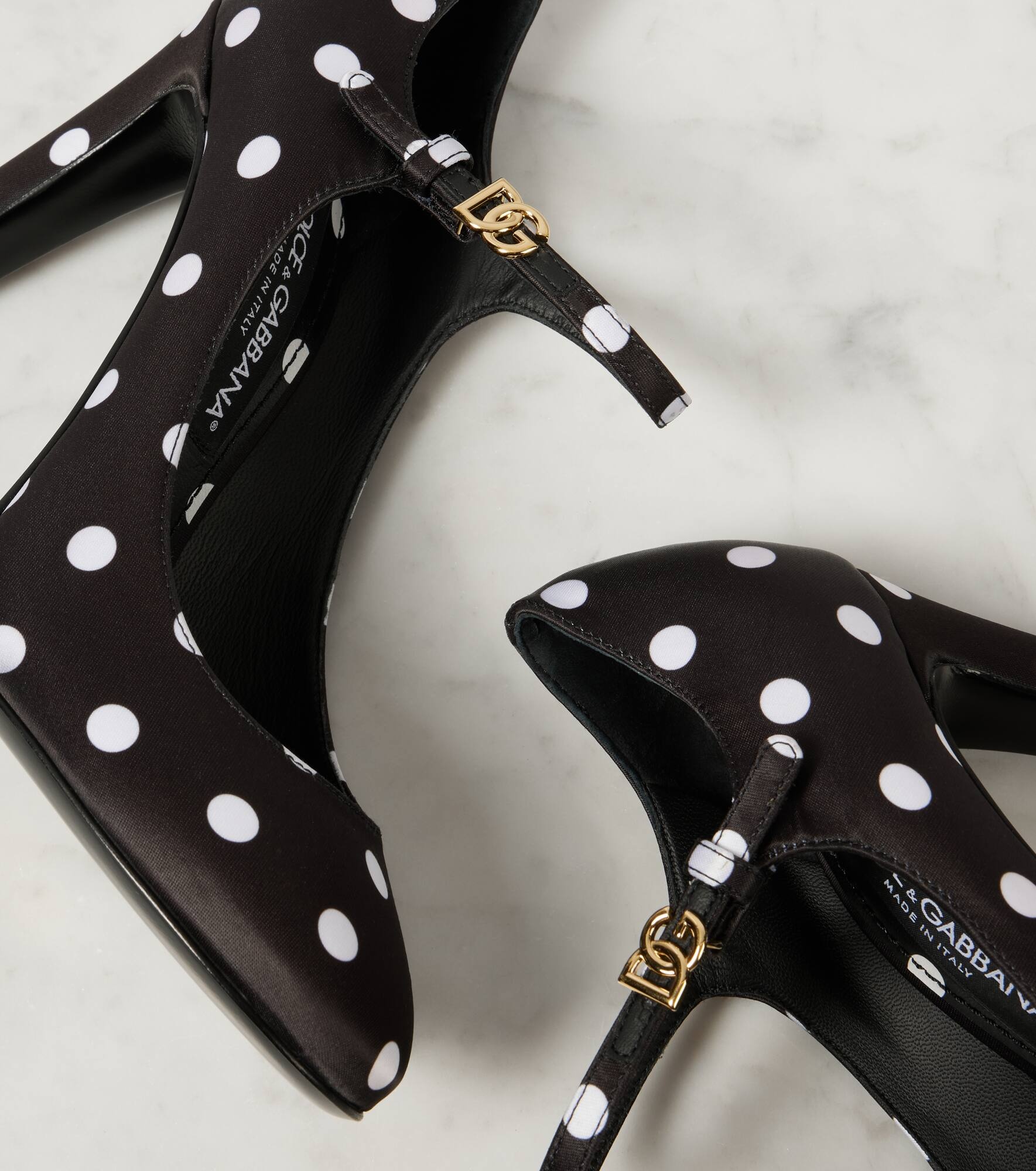 Sharon polka-dot Mary Jane pumps - 6