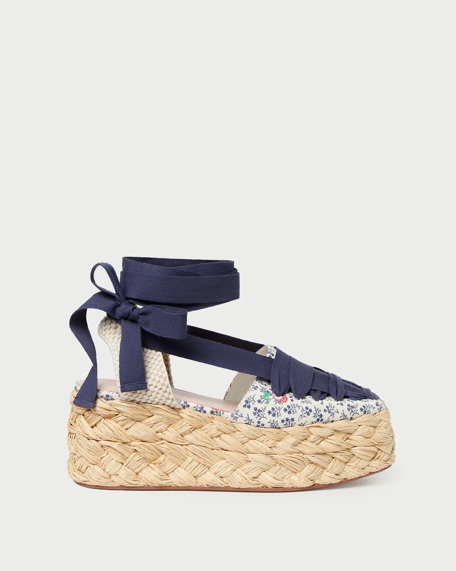 Mason Natural/Floral Platform Espadrille - 1