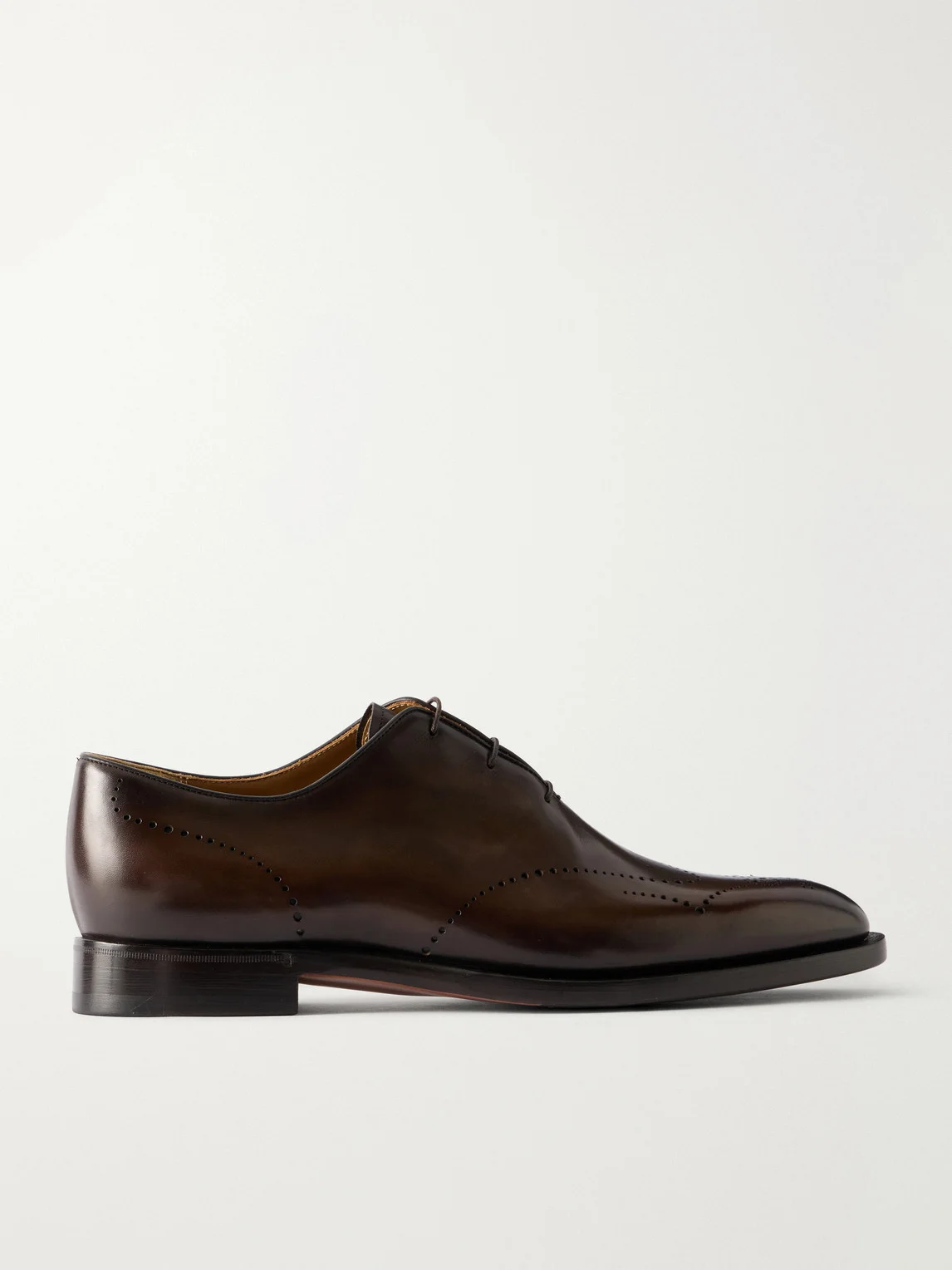 Alessandro Ajoure Leather Oxford Shoes - 1