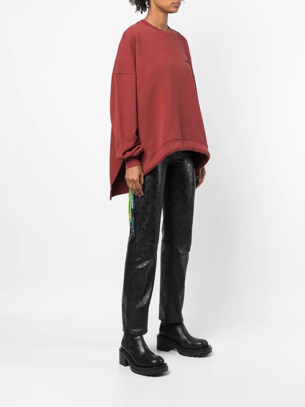multi-cord logo sweatshirt - 3