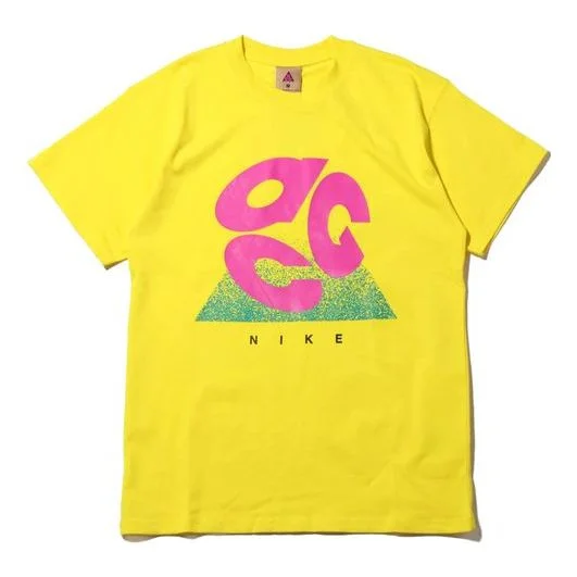 Nike Lab ACG Tee 'Opti Yellow Active Fuchsia' CT4171-731 - 1