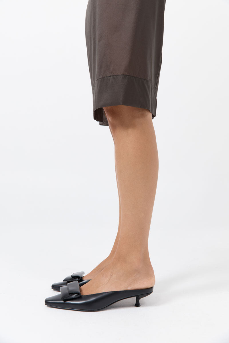 Petit Pouch Heel - Black - 4
