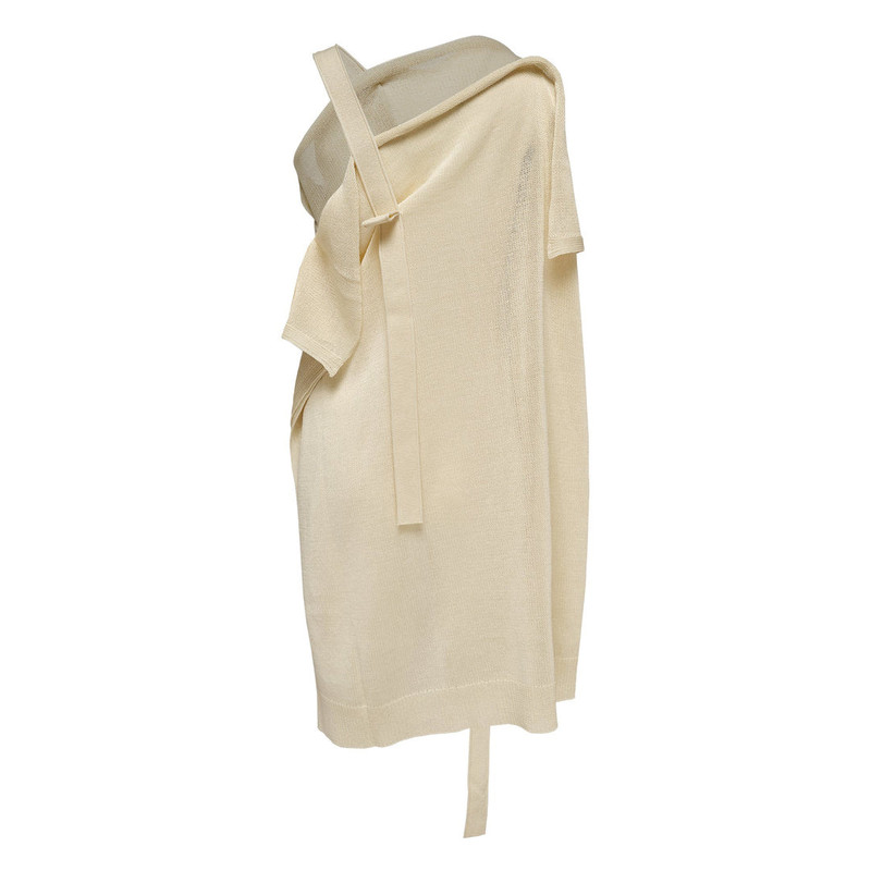 ISSEY MIYAKE Buttoned Drape Knit Sweater outlook