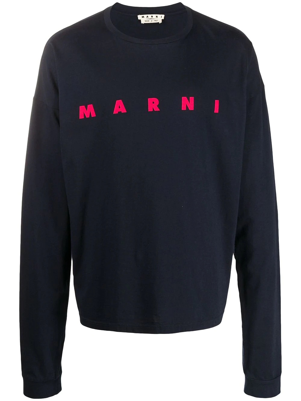 logo long-sleeved T-shirt - 1