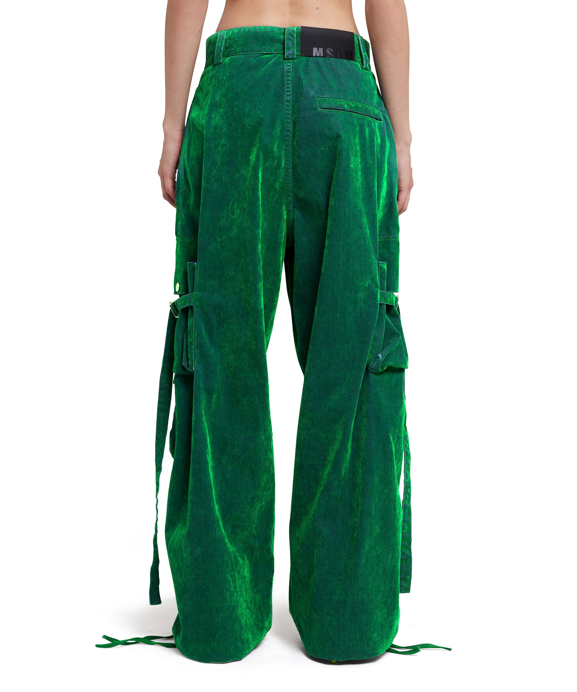 Cargo trousers with "Flock Denim" workmanship - 3